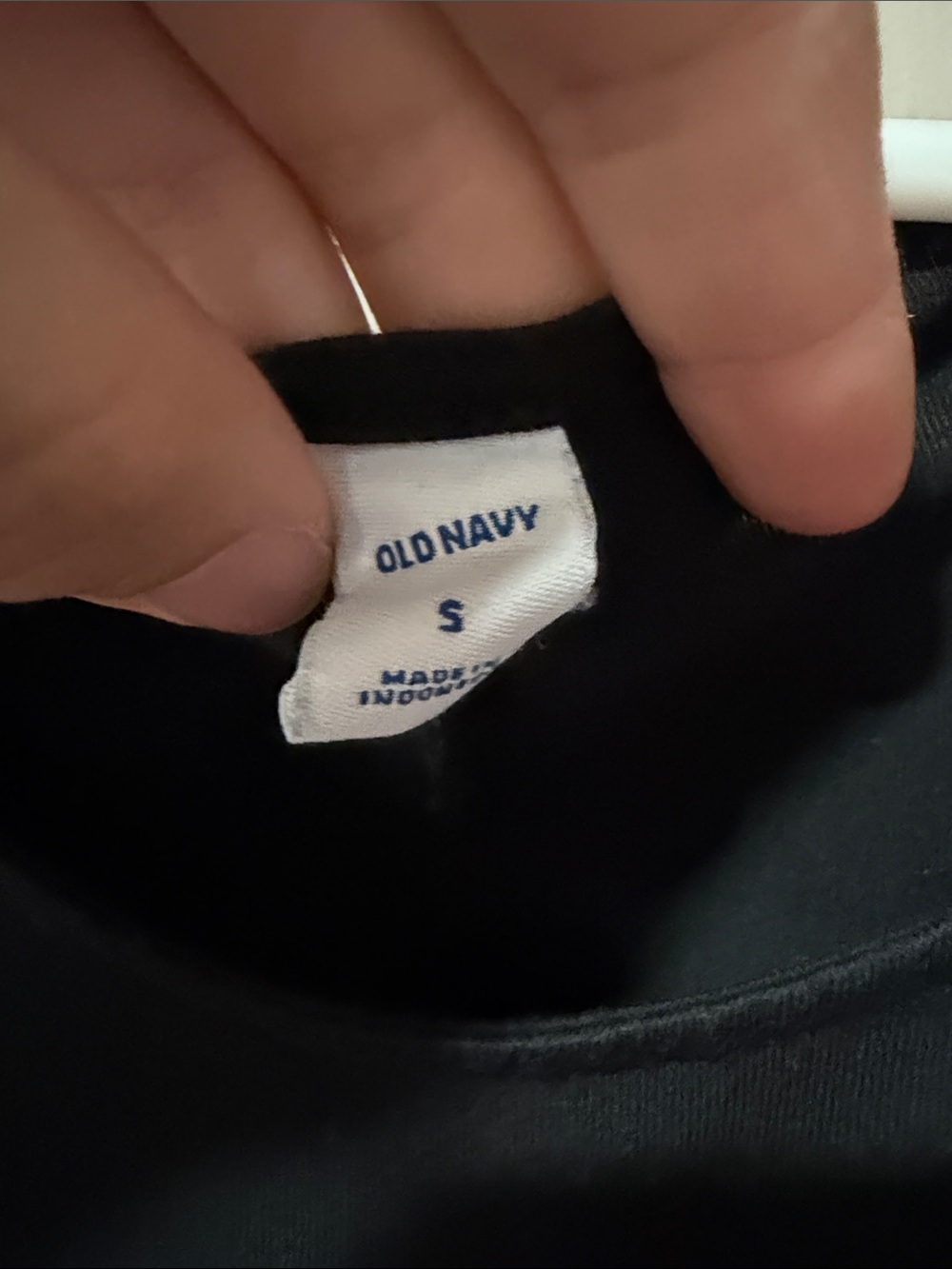 Old Navy Black Short Sleeve Swing Dress - Picture 2 of 3